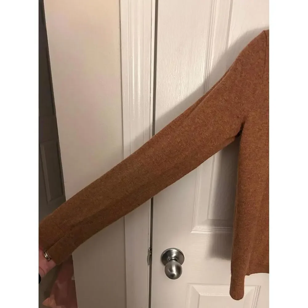 J. Crew Wool-Blended Crew Long Sleeve Sweater Women's Size Small - Picture 4 of 5